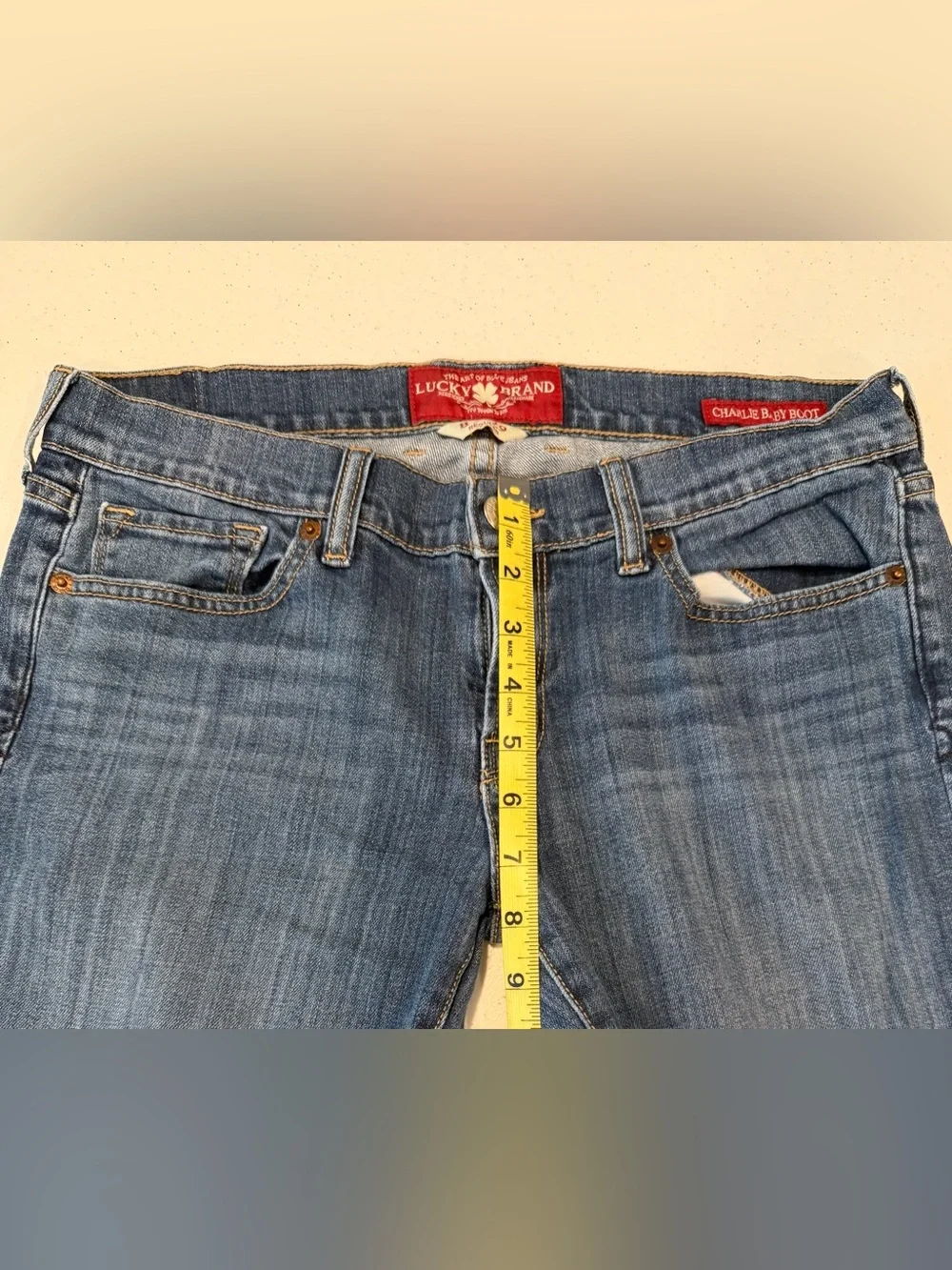 Lucky Brand Sweet Boot Jeans 8/29 Medium Wash
